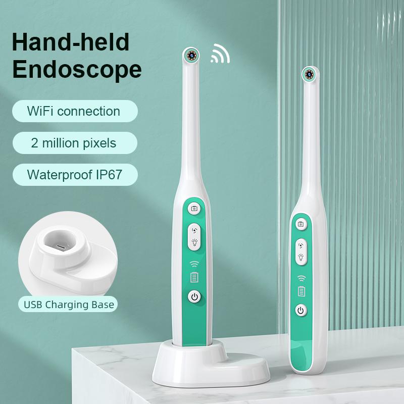 INSKAM Vizuális Intraorális Kamera WIFI Szájüregi Vizsgáló Kamera IP67 Vízálló 1440P Endoszkóp Kamerák 2MP Képalkotó Rendszer Vizsgálat