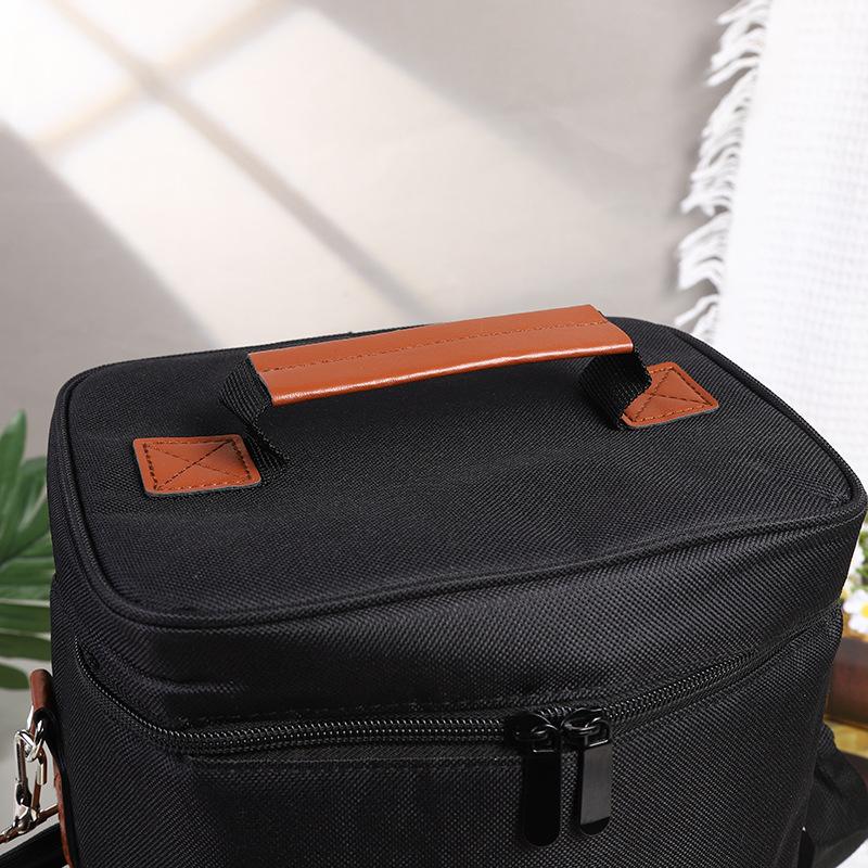 Cooler Wine Bottle Insulated Bag for Wine Thermal 4 Drink Bottle Beer Outdoor Portable Party Travel Carrier Wine Cooler Tote Bag