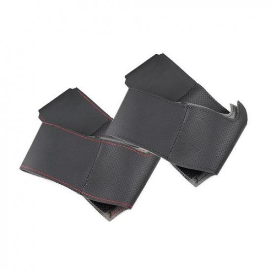 DIY Hand stitch Steering Wheel Leather Anti-slip Cover For Volvo V40 XC60 S60