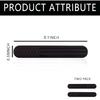 Pack of 2 Black USA American Metal Flag Auto Fender Emblem, Car Badge Car Decals, Used for Most Cars, Trucks, Suvs(Black)