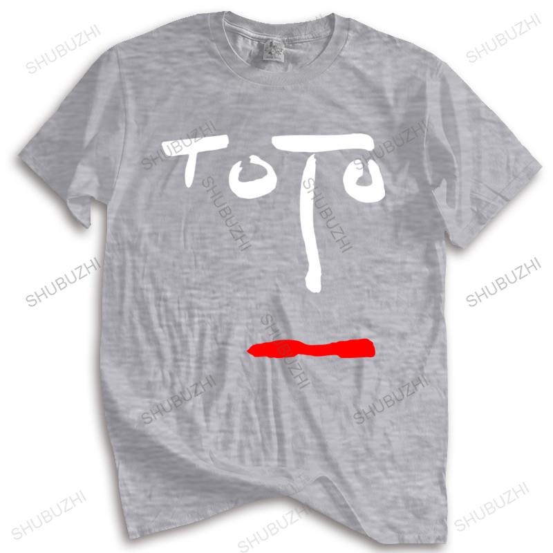 New Arrived Unisexs T Shirt TOTO Face Symbol Rock Band Legend Unisex's White T-Shirt Unisexs T-shirt Euro Size TOPS