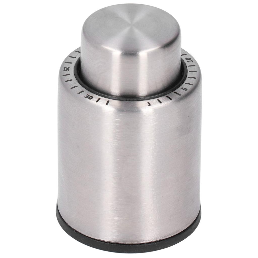 Vinflaska Vakuumförslutare Återanvändbar Konserveringsmedel Läckagesäker Presstyp Korkar Silver