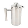 French Press Coffee Maker 350ml Stainless Steel Double Insulated Heat Resistant French Press Pot