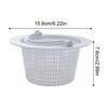 Pool Strainer Basket In-Ground Pool Skimmer Basket 2x Replacement Drain Filter Cleaning Tools For Lawn Garden Spa Debris Removal