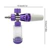 100ml Soap Foam Spray Bottle Adjustable Foam Spray Pot 1/4 Inch Quick-Connect Liquid Foam Sprayer for Cleaning Cars SUVs