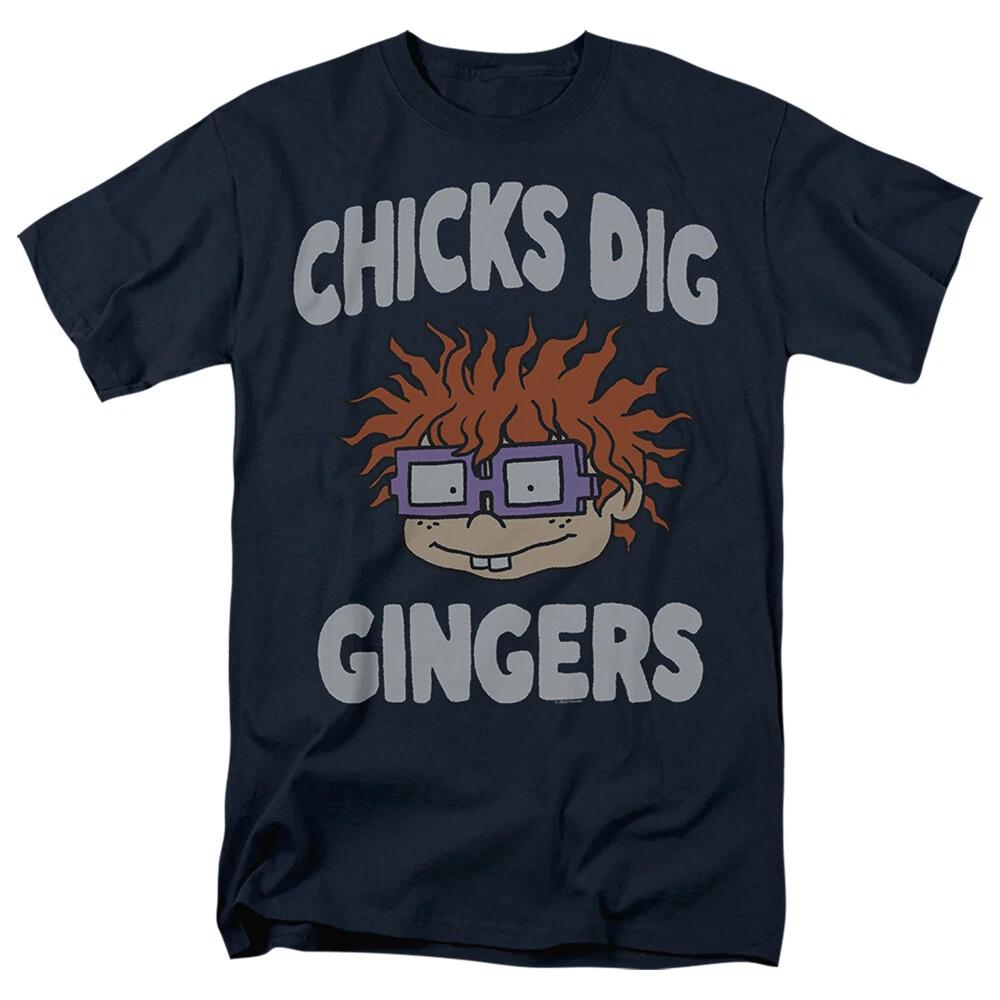 Rugrats  Chicks Dig Gingers  T-Shirt - Regular or Tank - to 5X S