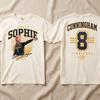 Comfort Color Retro Sophie Cunningham Basketball T-Shirt