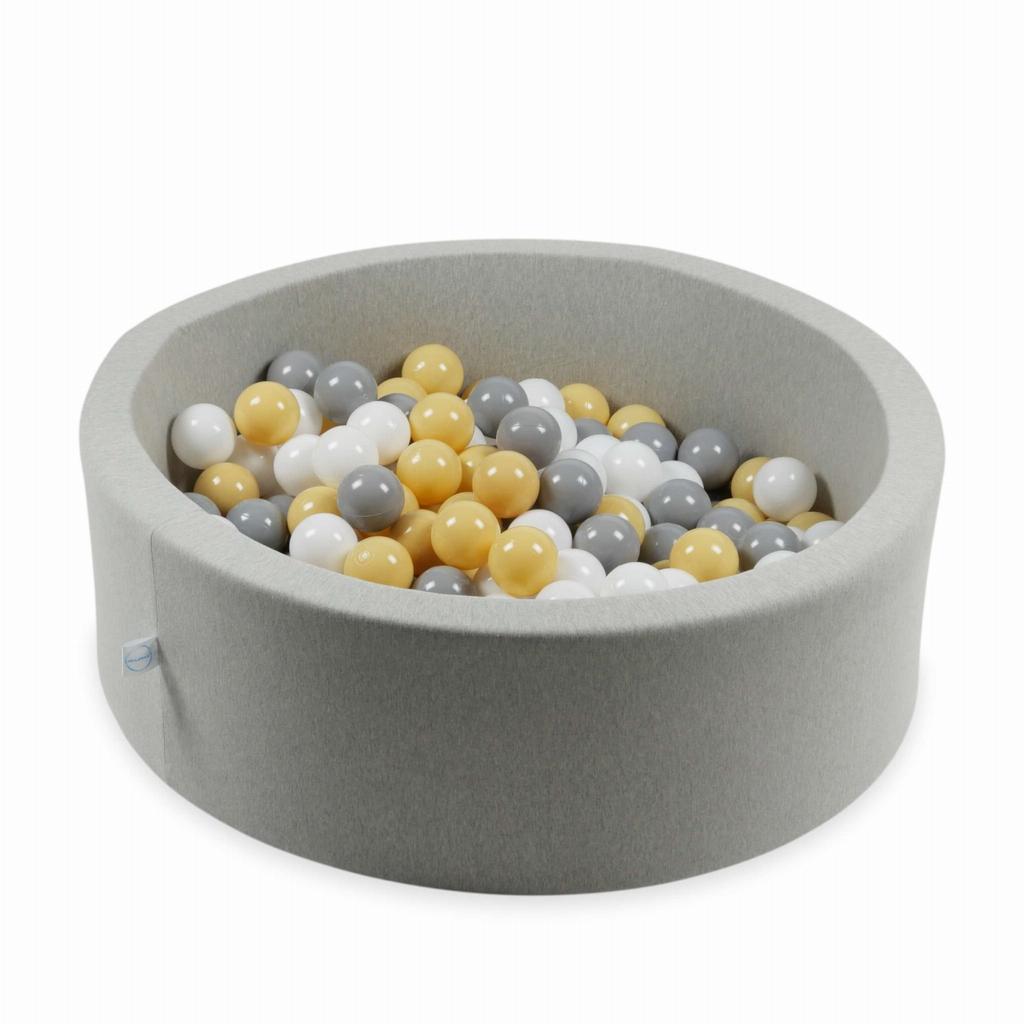Toy balls ø7cm 300pcs white, gray, beige