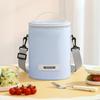 Large Capacity Carrying Cooler Bag Waterproof Office Lunch Tote Casual Cylinder Lunch Bag  Outdoor