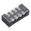 50pcs Terminal Blocks Dual Row 25A 600V Good Electrical Conductivity Screw Terminal Strip Blocks for Distribution Box
