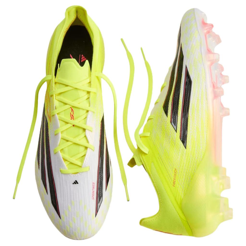 Adidas F50 ELITE Support Soccer Shoes Unisex White Yellow JR6457