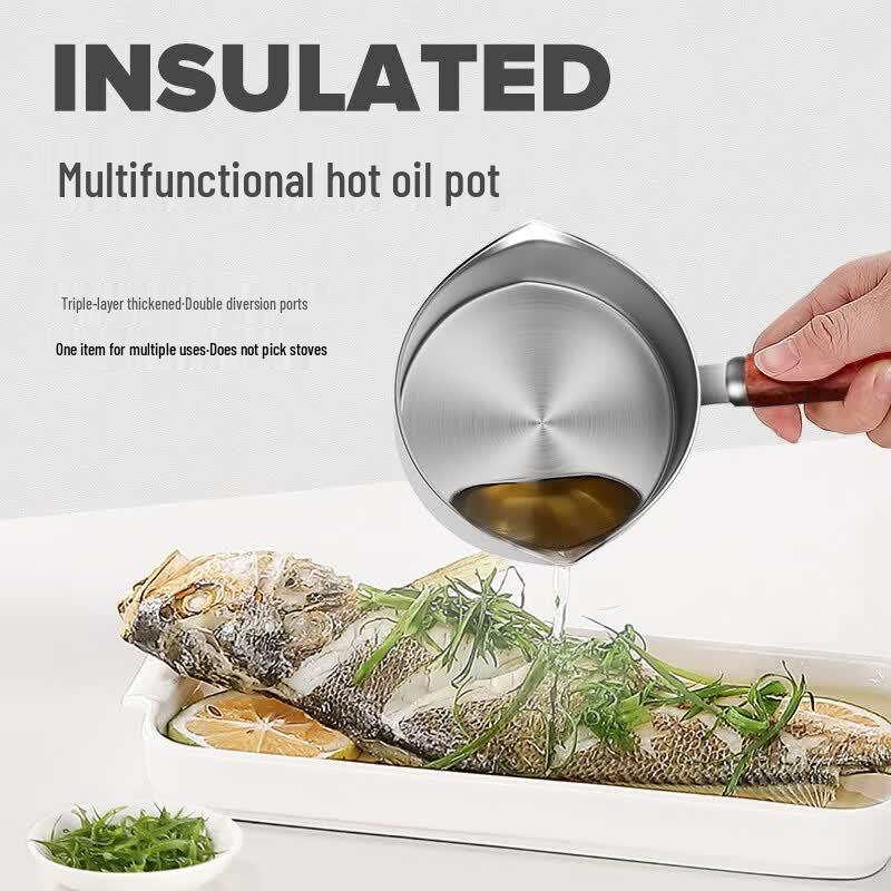 Velosan Stainless Steel Oil Pot
