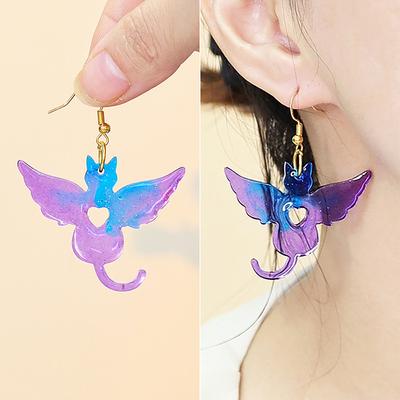 Resin Mould Jewelry Silicone Mould Animal Pendant Silicone Mold for Epoxy Resin Keychains Necklace Earring Charm Making