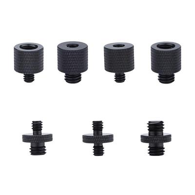 3/8" bis 1/4" Außengewinde Schraubbefestigung Adapter Stativplatte Schraubbefestigung