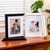Magnetic Quick Release Photo Frame 7-Inch Picture Storage Collage Photo Frame With Opening Wooden Photo Storage Display Frame