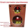 DIY Wooden Bookshelf Speaker Cabinet: 4” 5” 6.5” 8” 10” Two-Way Speaker Enclosure
