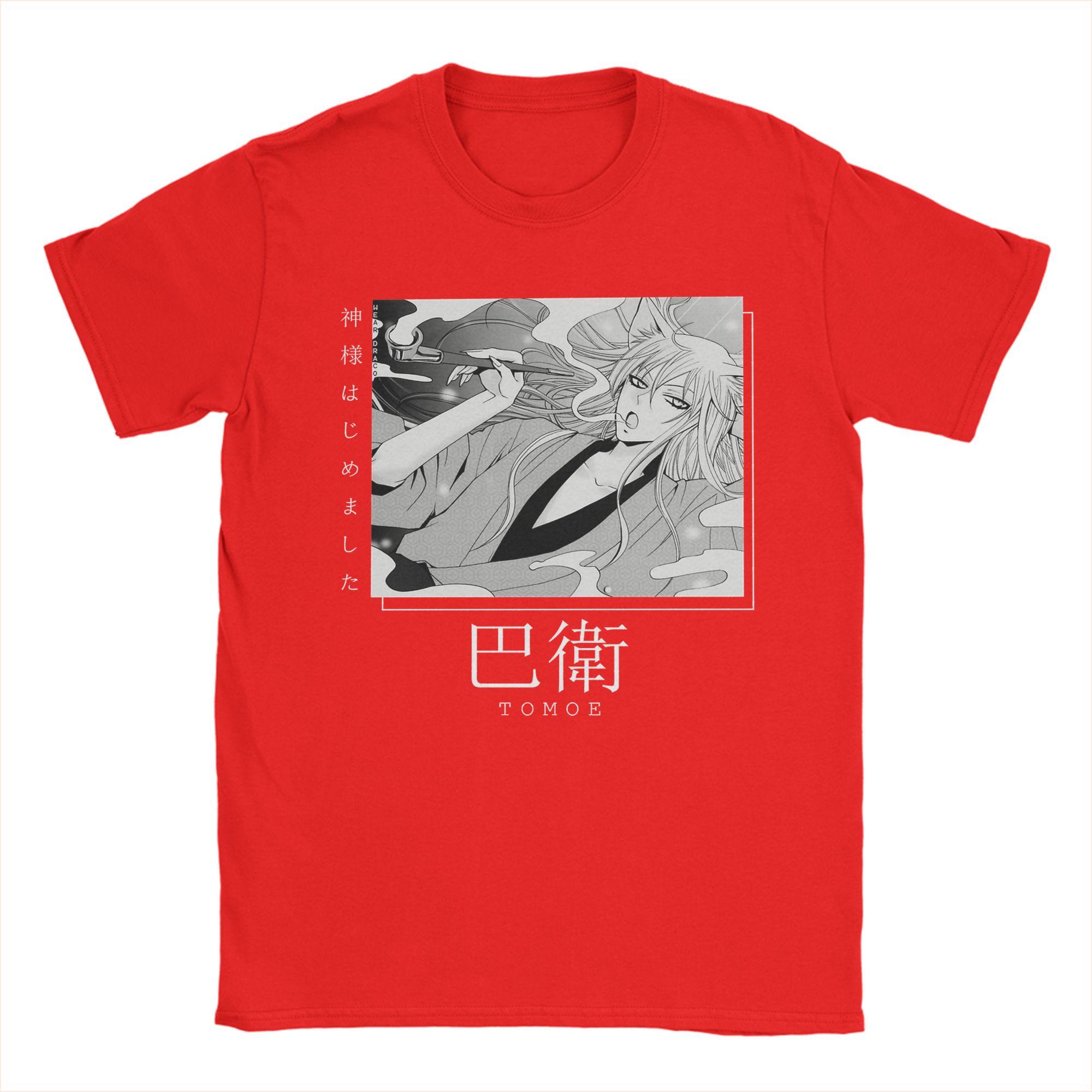 

Men s Tomoe Kamisama Kiss T Shirt Pure Cotton Tops Casual Short Sleeve Round Neck Tees Original T-Shirt S