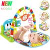 Baby Musik Activity Gym Teppich Spielmatte Neugeborenen Teppich Pedal Klavier Tastatur Kleinkind Fitness Rack Spielmatte Krabbelspielmatte Spielzeug Geschenk
