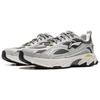 New LiNing Getaway Cushioning Anti-Slip And Wear-Resistant Rebound Low-Top Casual Running Shoes Men's Gray Purple ARXV003-2