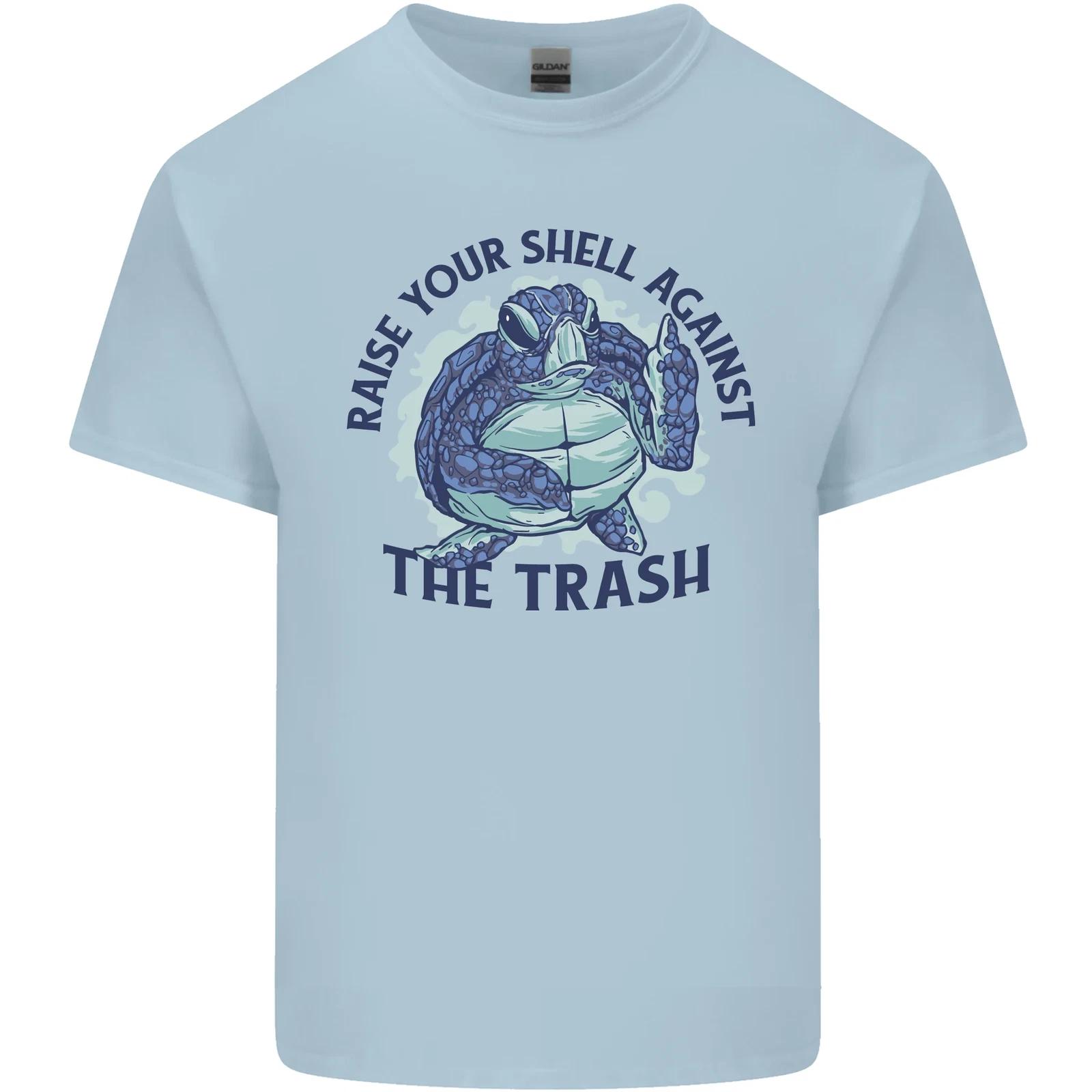 Offensive Turtle Climate Change Environment Kids T-Shirt Childrens M