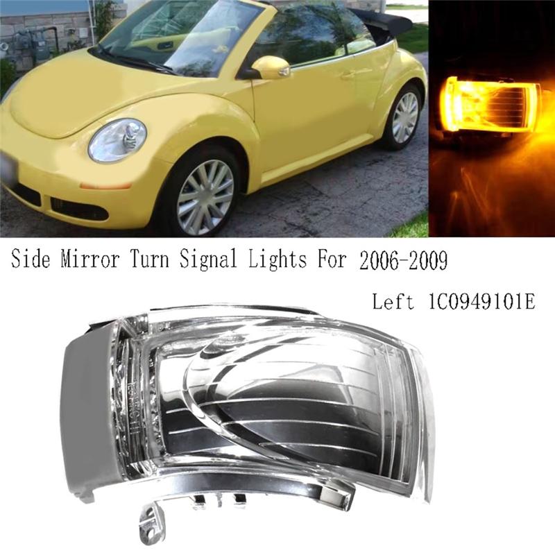 Rearview Mirror Indicator Side Mirror Turn Signal Light For VW Beetle 2006-2009 Left 1C0949101E
