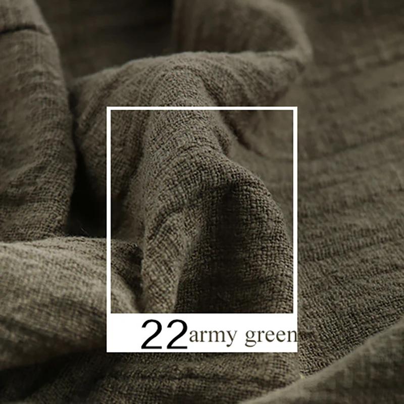 24pcs 32X32CM Sage Green Napkins Handmade Gauze Cotton Cloth Rustic for Weddings Party Baby Shower Banquet Christmas Decorations