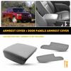 Front Door Console Panels+Center Armrest Lid Cover For 2006-2014 Honda Ridgeline