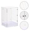 Tank Reptile Pet Terrarium Feeding Container Enclosure Mantis Reptiles Praying Habitat White
