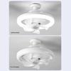 Moderní stropní ventilátor s LED světlem a dálkovým ovládáním, tichý stropní ventilátor do ložnice, obývacího pokoje a kuchyně