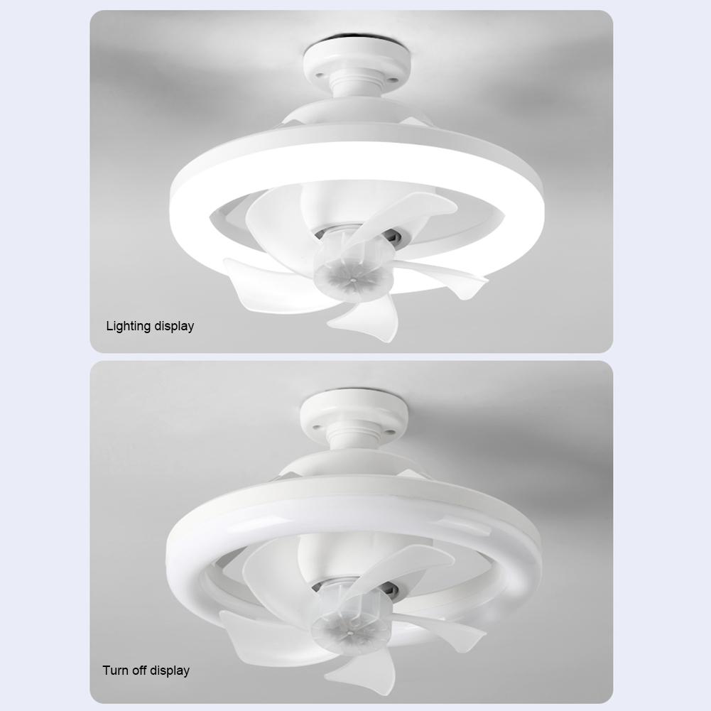 Moderní stropní ventilátor s LED světlem a dálkovým ovládáním, tichý stropní ventilátor do ložnice, obývacího pokoje a kuchyně