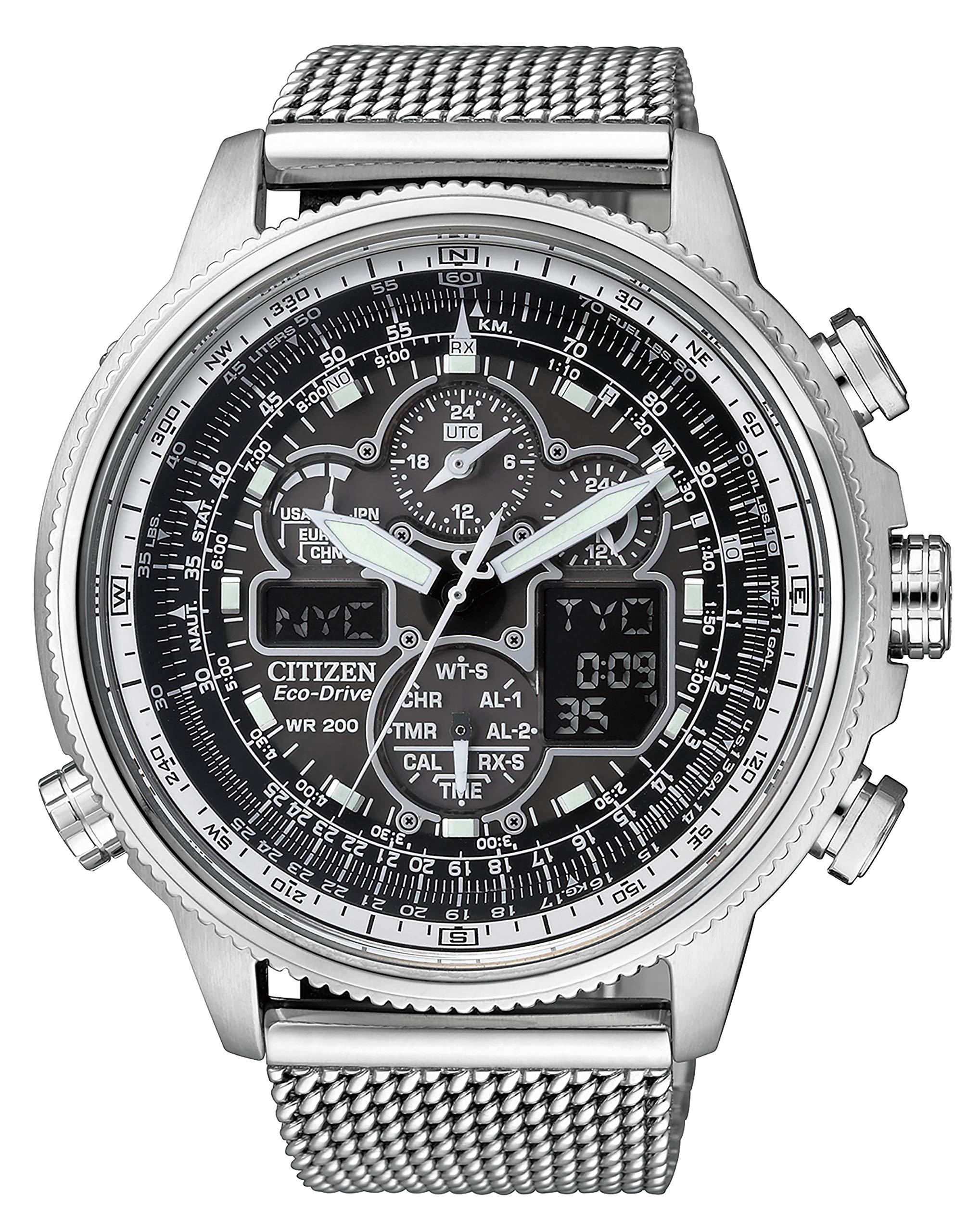 

Годинник Promaster Radio Controlled Watch Chronograph Specific Store Model Silver [Citizen] Eco-Drive JY8030-83E для чоловіків