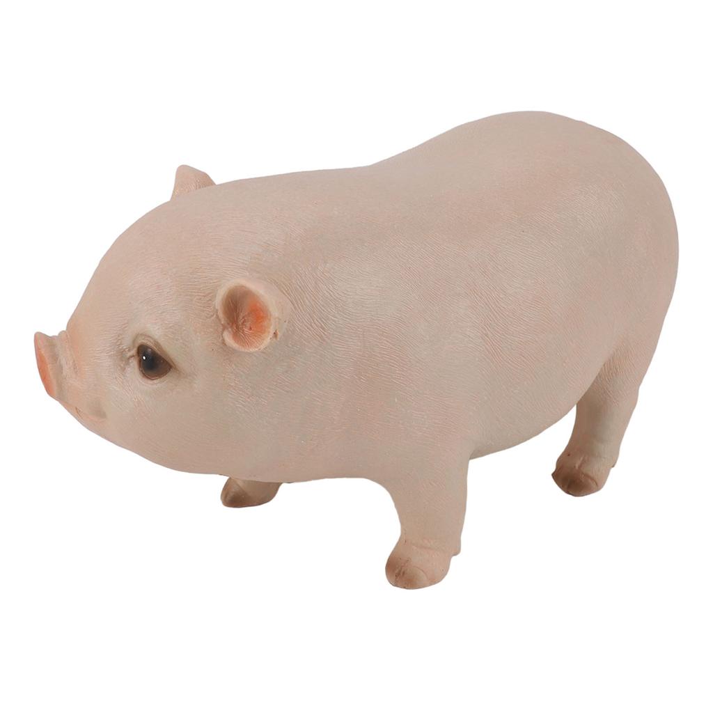 Small Statue Standing let Figurine Resin Animal Sculpture for Outdoor Garden and Desktop Decoration 26.5cm