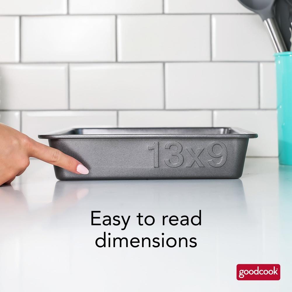 

Nonstick Baking Pan Heavy Duty Carbon Steel Oblong Oven Safe Scratch Resistant Easy Clean Durable Bakeware 9x13 Inches United States