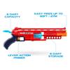 ZURU XSHOT Excel Caliber 16-Dart Blaster Toy, Sponge Darts, 36675, Authentic