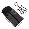 with Hanger Wig Bag Transparent Clothes Dust Cover  for Virgin Hair Weft Clip In Hair Extension