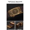 Meier Men's genuine leather belt - zodiac alloy automatic buckle - premium top grain cowhide jeans belt