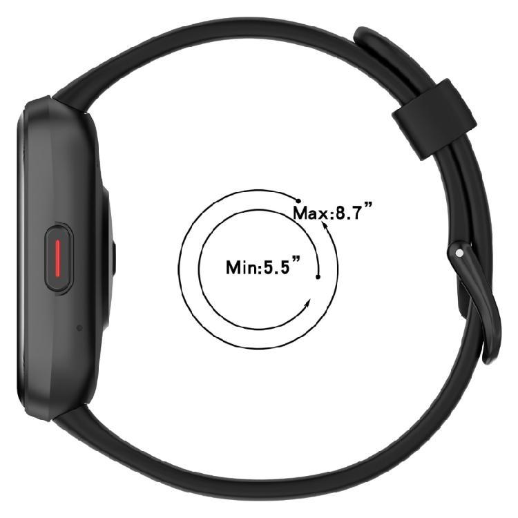 Replacement Band Belt Quick Release Silicone Wriststrap Breathable Bracelet for V7 Watch Strap Flexible Belt