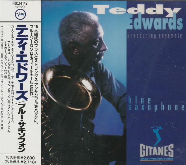 

CD TEDDY EDWARDS - Blue Saxophone POCJ1147 Verve Records 1992 Japan ObiJazz Used