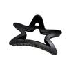 Maillard Amber Coffee Star Hair Clip: Women's Five-Pointed Shark Grip for Spring