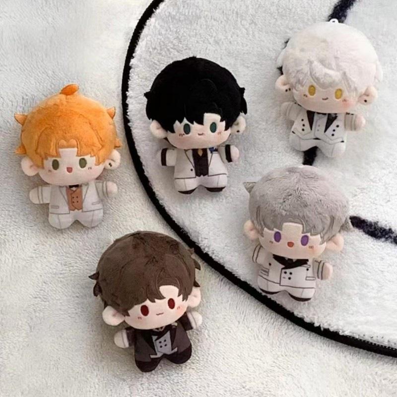 10Cm Game Love of Light and Night Cosplay Plush Toy Cartoon Osborn Charlie Sariel Jesse Keychain Birthday Gift
