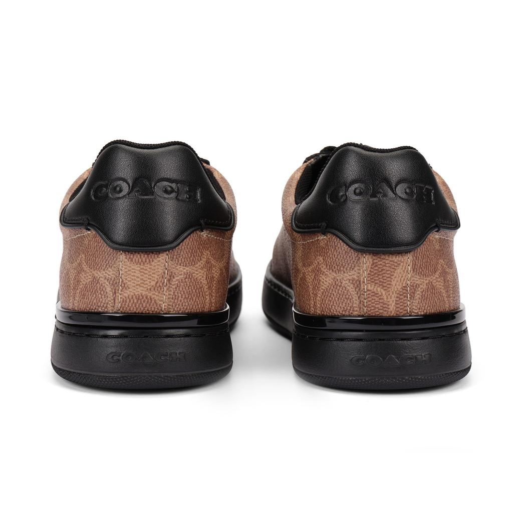 Coach Lowline Canvas Stylish Skateboarding Shoes Men's Tan CG999-TAN
