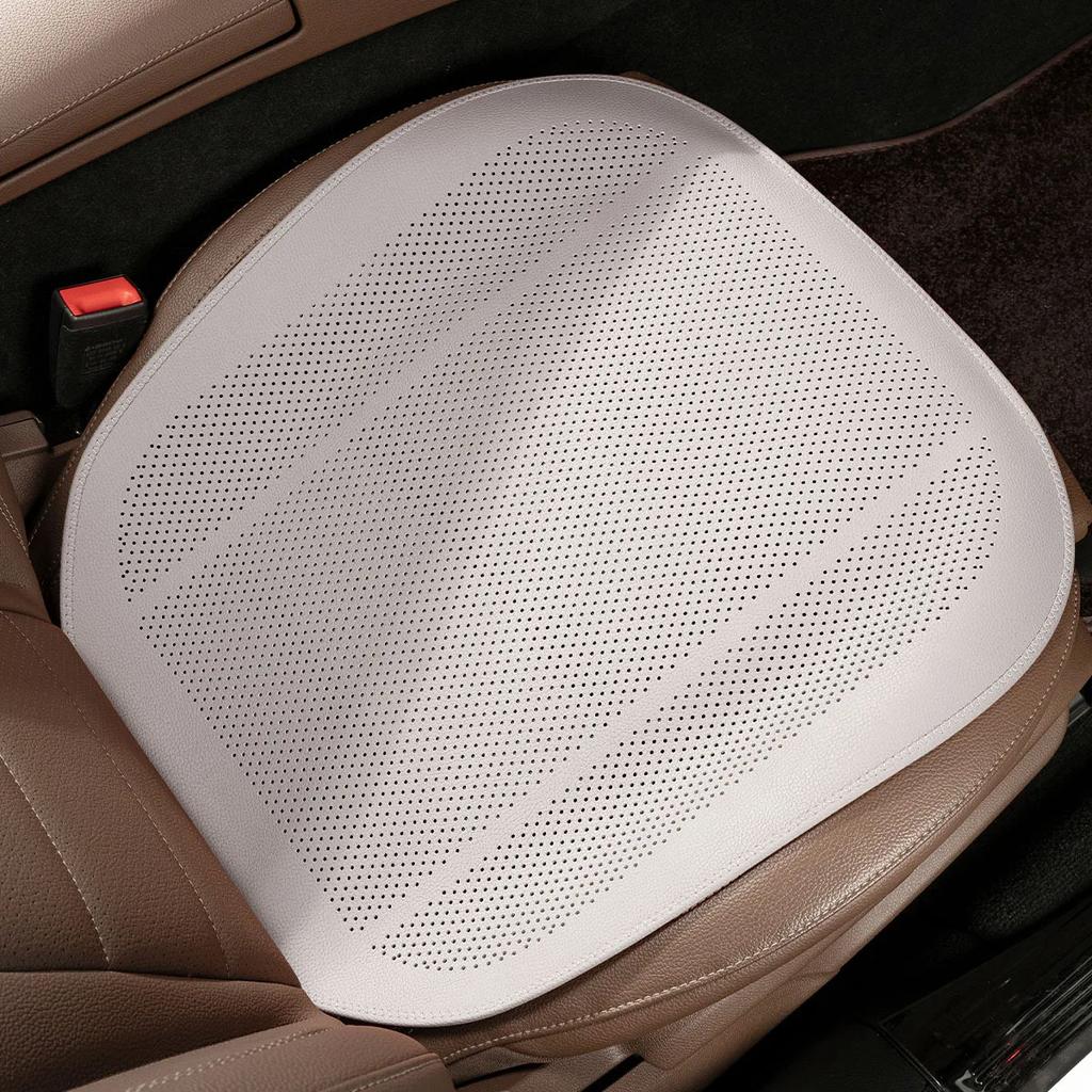 Car Seat Cushion Universal Four-season One-piece Half-pack Seat Ventilated and Breathable Summer Rear Seat Cushion Cover Set