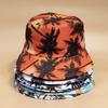 Unisex Frühling Sommer Fischerhut Leichte Lässige Kappe Kokospalmenmuster Sonnenschutz für Draußen Modeaccessoire