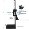Digital Height Gauge Caliper 150mm Electronic Woodworking Table Marking Ruler