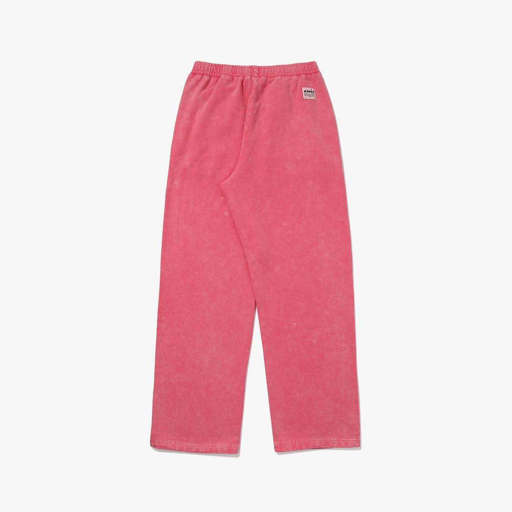 diadora Garment-Washed Sweatpants Pink