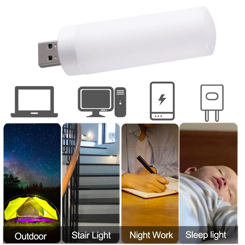 USB Atmosphere Light LED Flame Blinkande Candle Lights Boklampa för Power Bank Camping Belysning Cigarettändare Effekt Light