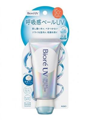 Biore UV Aqua Rich Airy Hold Cream SPF50+ PA++++ 70g Japan 2026 Breathable
