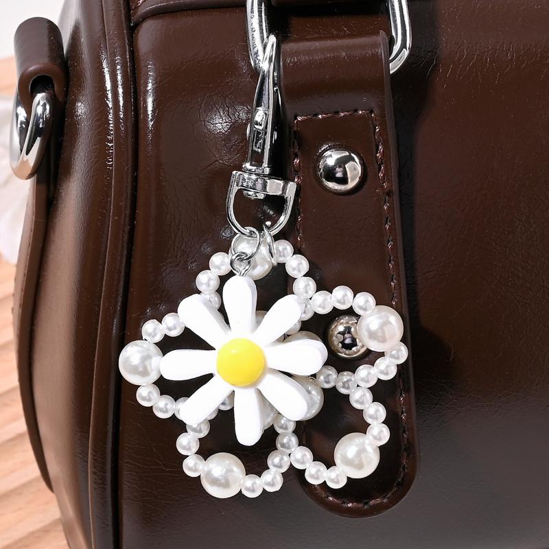 Ручная работа, красочный цветочный брелок, ювелирный аксессуар для женщин, девушек, аксессуар для сумки A10