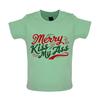 Merry Kiss My Arse - Kids Baby Kids Boys Girls Unisex T-Shirt / Bodysuit - Funny Rude Christmas