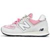 New Balance NB 574 Abrasion Resistant Low top Running Shoes Unisex Pink White U574LS2(Team679-)